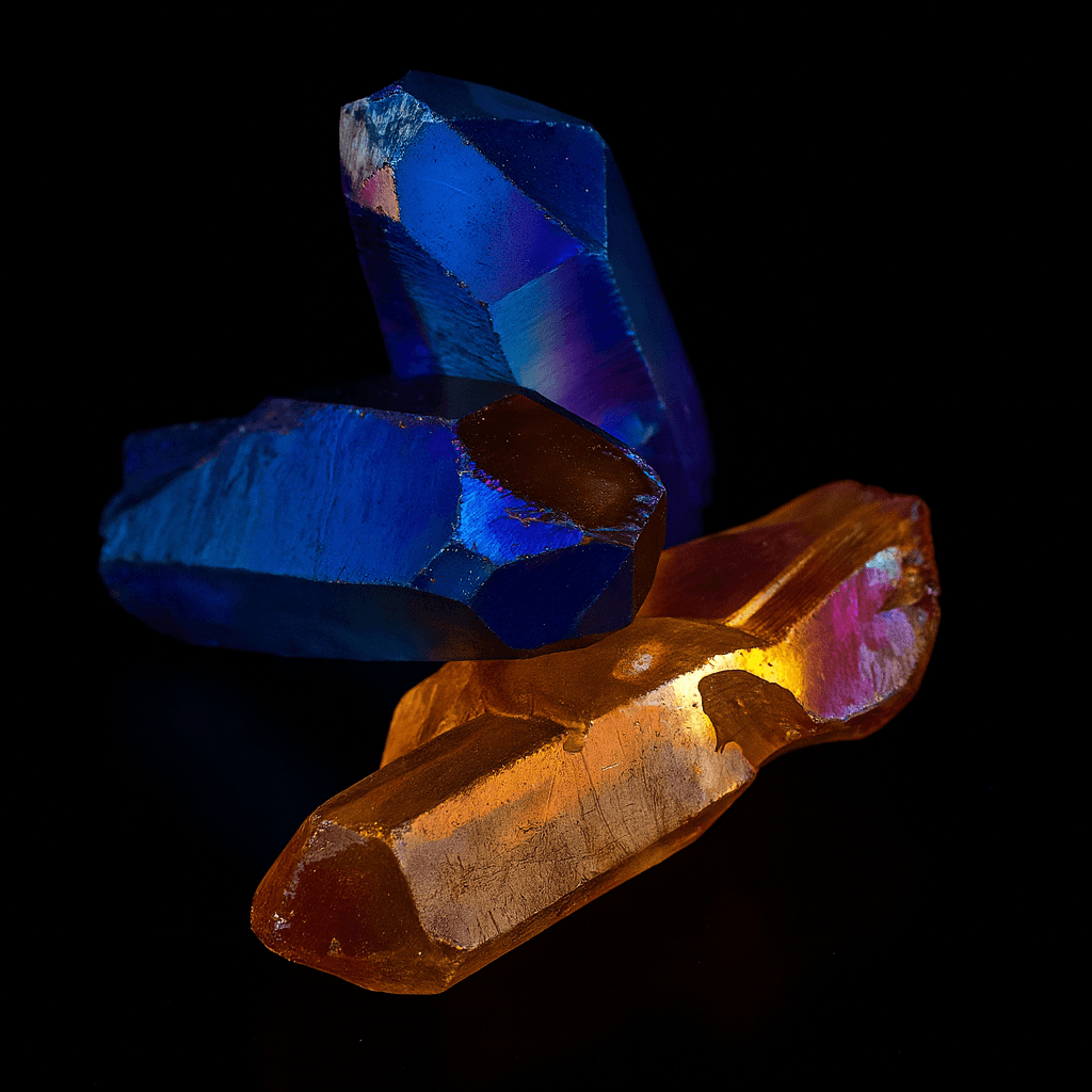 Soul Vibe aura collection arranged in natural light